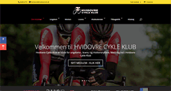 Desktop Screenshot of hvidovrecykleklub.dk